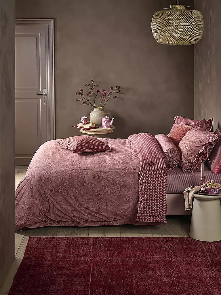 PIP STUDIO | Parure de lit en percale 70x90cm/140x200cm CASA DEI FIORI Terra | Baie