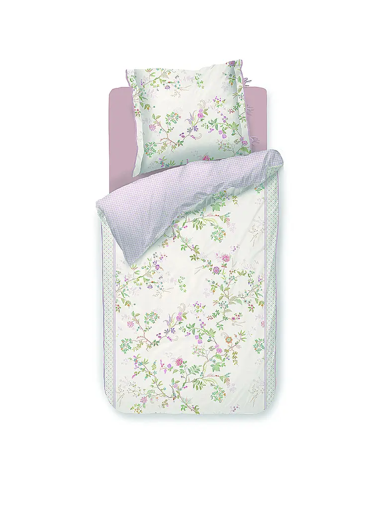PIP STUDIO | Parure de lit en percale BUSTANI 70x90cm/140x200cm Blanc | weiss