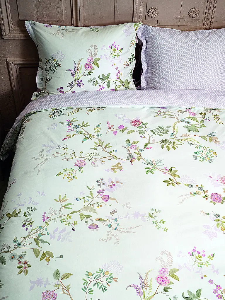 PIP STUDIO | Parure de lit en percale BUSTANI 70x90cm/140x200cm Blanc | weiss