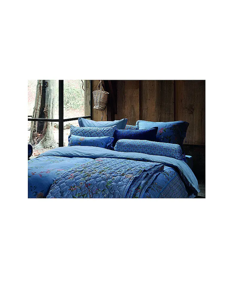 PIP STUDIO | Parure de lit en percale BUSTANI 70x90cm/140x200cm Blue | 