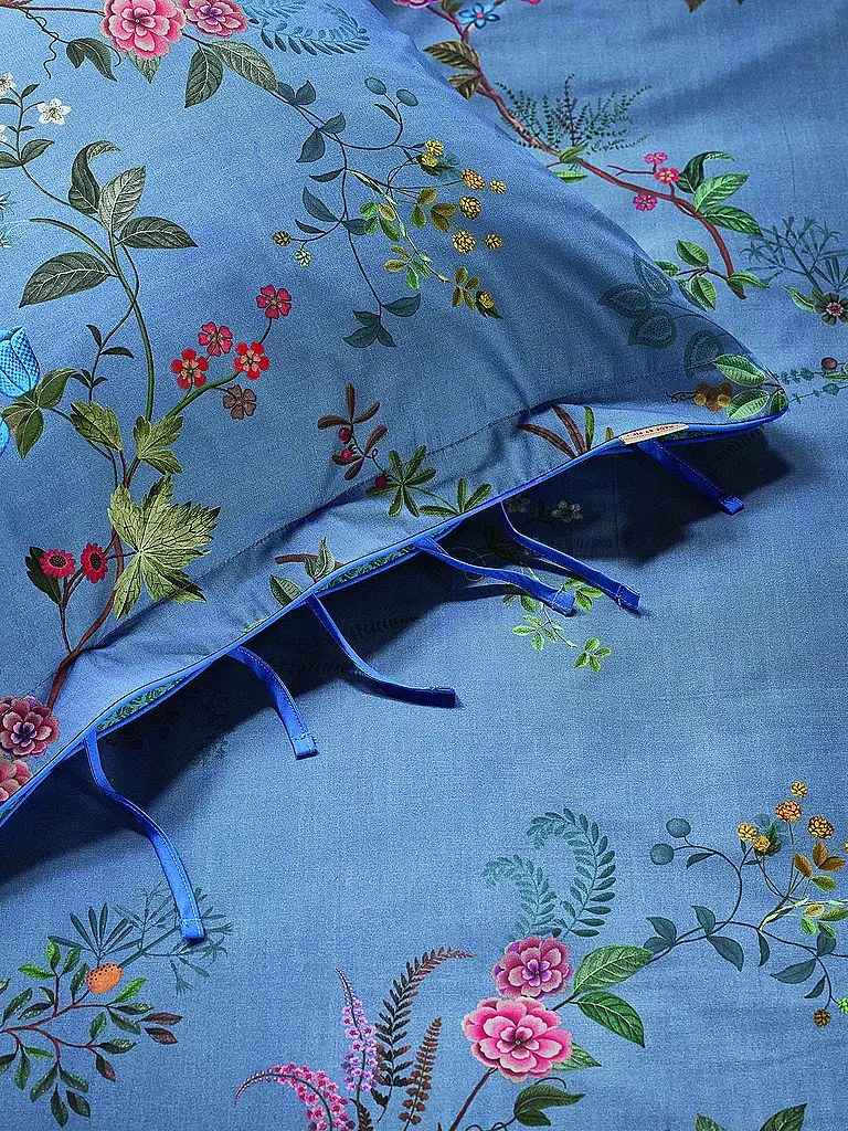 PIP STUDIO | Parure de lit en percale BUSTANI 70x90cm/140x200cm Blue | 
