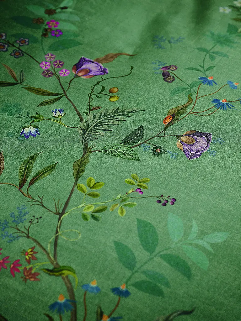PIP STUDIO | Parure de lit en percale BUSTANI 70x90cm/140x200cm Vert | dunkelgrün