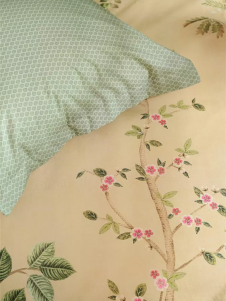 PIP STUDIO | Parure de lit en percale FATA MORGANA 70x90cm/140x200cm Sable | 
