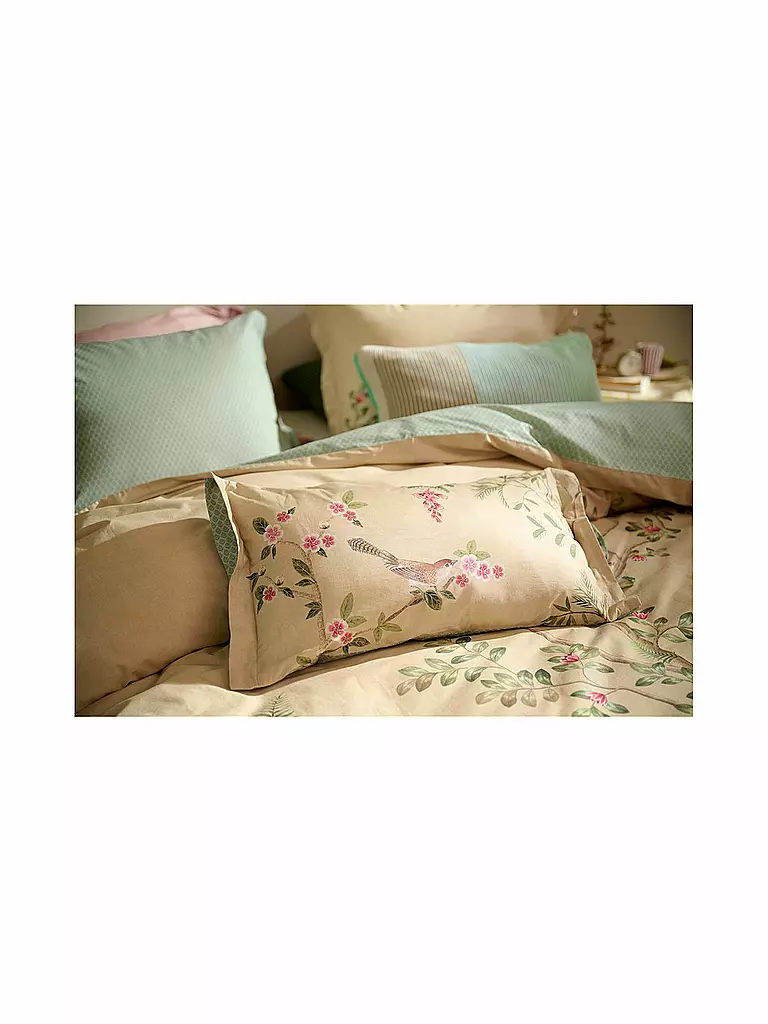 PIP STUDIO | Parure de lit en percale FATA MORGANA 70x90cm/140x200cm Sable | 
