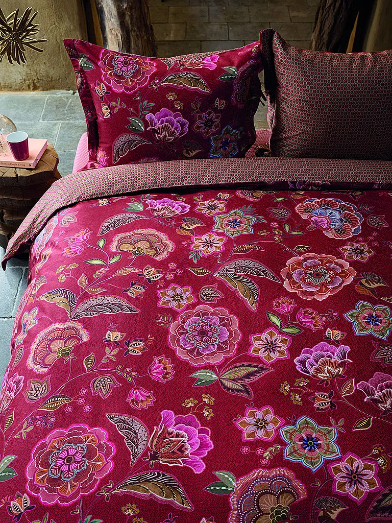 PIP STUDIO | Parure de lit en percale MATATA 70x90cm/140x200cm Rouge | 
