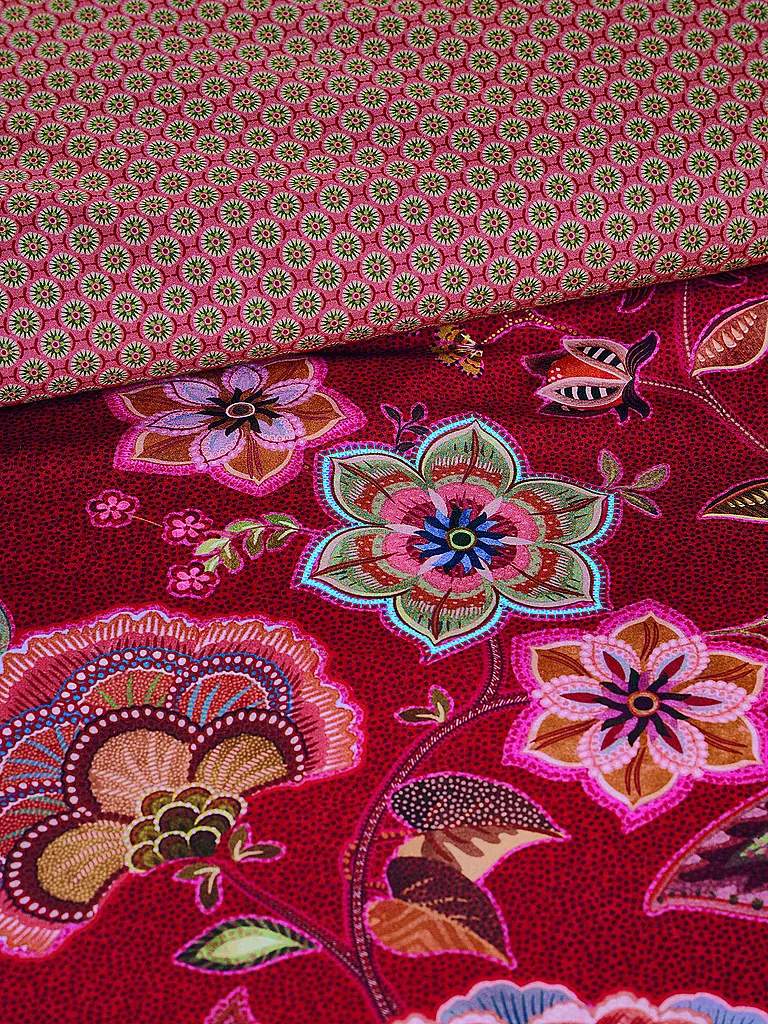 PIP STUDIO | Parure de lit en percale MATATA 70x90cm/140x200cm Rouge | 