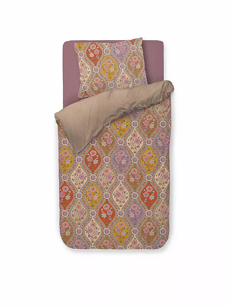 PIP STUDIO | Parure de lit en percale ORNAMENTO RAMO 70x90cm/140x200cm Multi | Multicolore