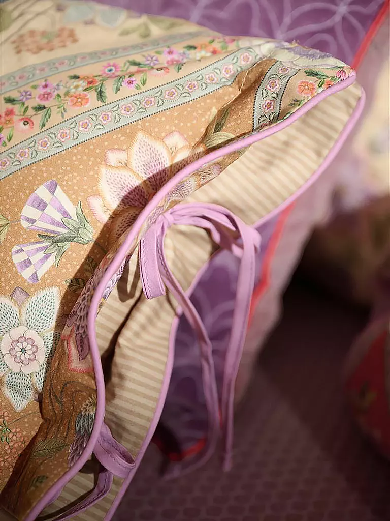 PIP STUDIO | Parure de lit en percale ORNAMENTO RAMO 70x90cm/140x200cm Multi | 