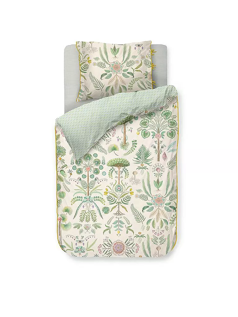 PIP STUDIO | Perkal Bettwäsche BAMBOLEO 70x90cm/140x200cm Off-White | Blanc