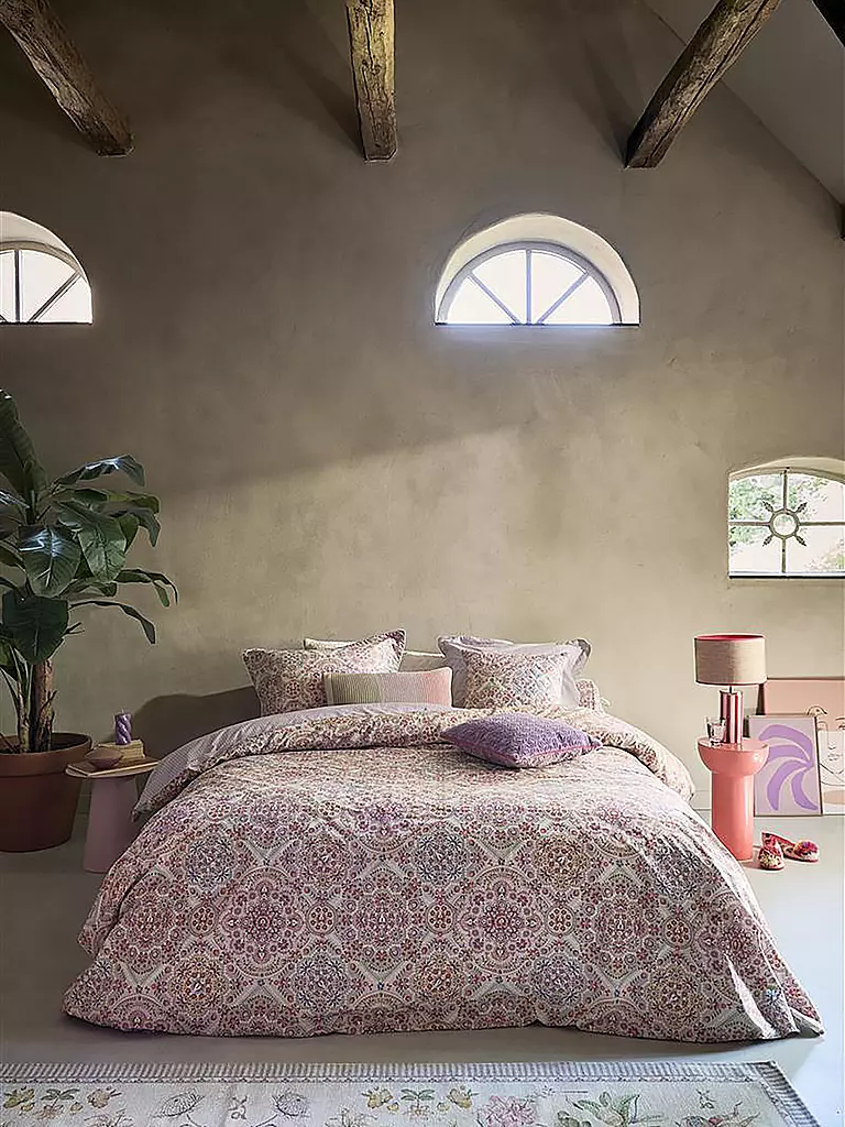 PIP STUDIO | Perkal Bettwäsche EL BORDADO 70x90cm/140x200cm Rose | Rose