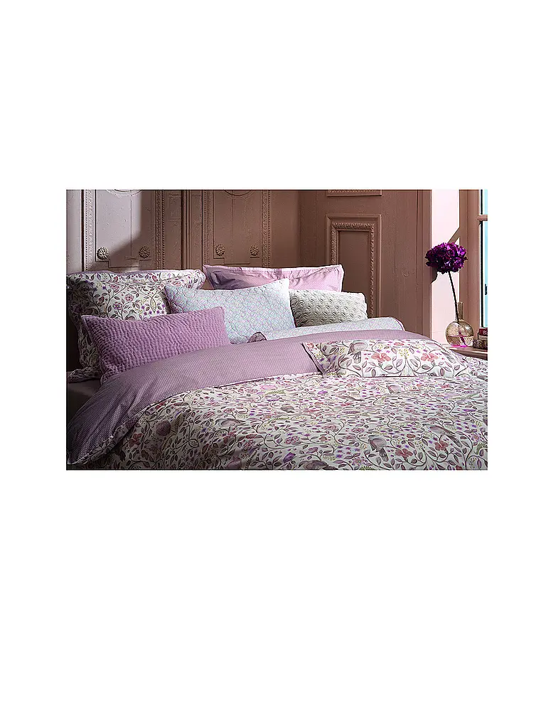 PIP STUDIO | Perkal Bettwäsche GARDEN OF DOVE 70x90cm/140x200cm Off White | Crème