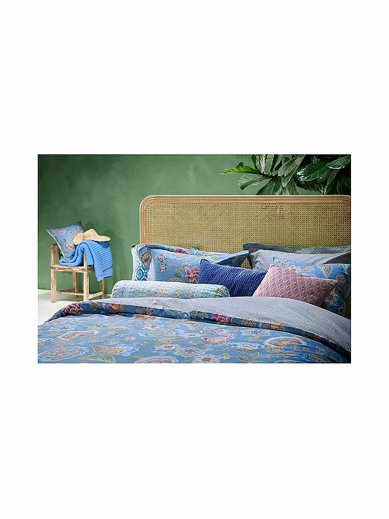 PIP STUDIO | Perkal Bettwäsche MATATA 70x90cm / 140x200cm Blau | 