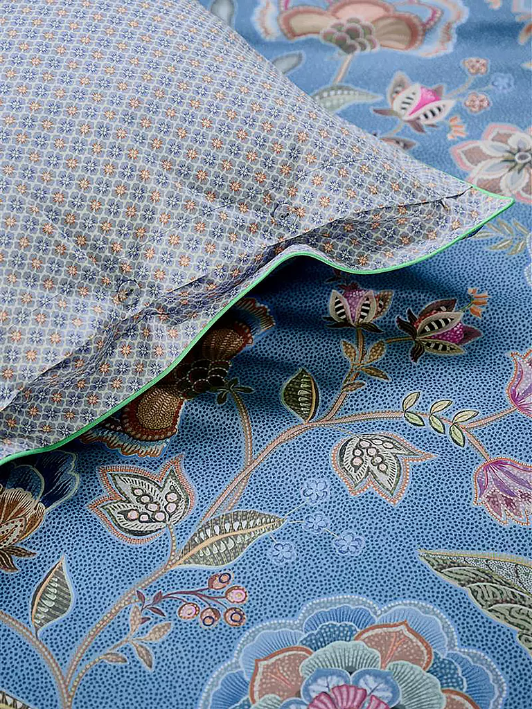 PIP STUDIO | Perkal Bettwäsche MATATA 70x90cm / 140x200cm Blau | 