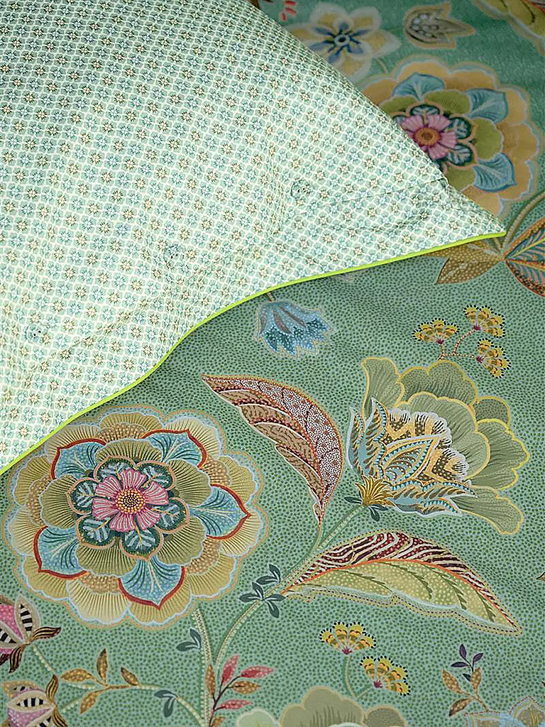 PIP STUDIO | Perkal Bettwäsche MATATA 70x90cm / 140x200cm Grün | 