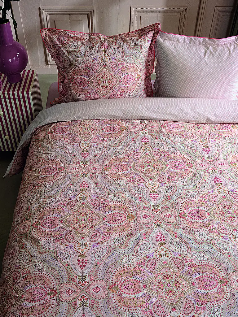 PIP STUDIO | Perkal Bettwäsche MOON FLOWER 70x90cm/140x200cm Rose Clair | 