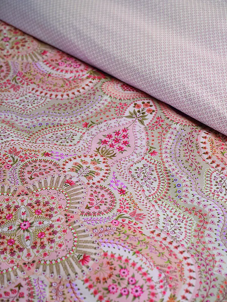 PIP STUDIO | Perkal Bettwäsche MOON FLOWER 70x90cm/140x200cm Rose Clair | 