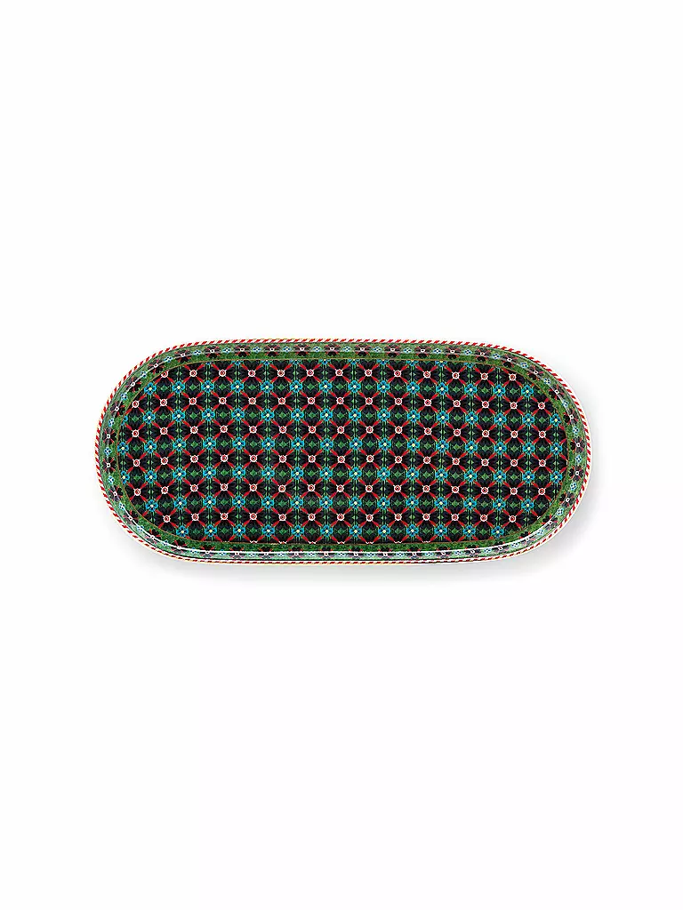 PIP STUDIO | Petite assiette BERRY BLUES 25x12cm Clover Green | Vert foncé
