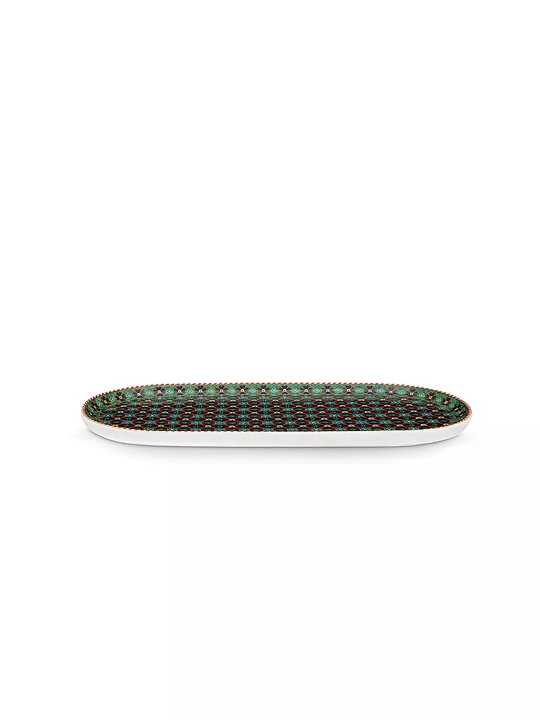 PIP STUDIO | Petite assiette BERRY BLUES 25x12cm Clover Green | Vert foncé