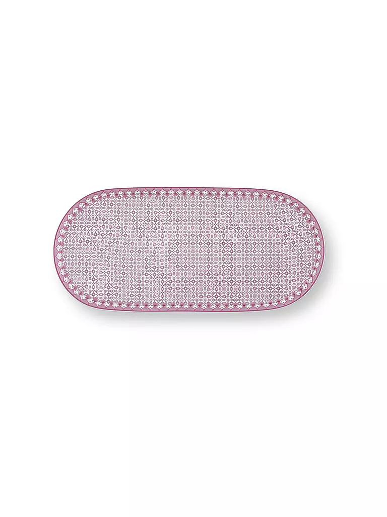 PIP STUDIO | Petite assiette LILY & LOTUS 25x12cm Tiles Lilac | lila