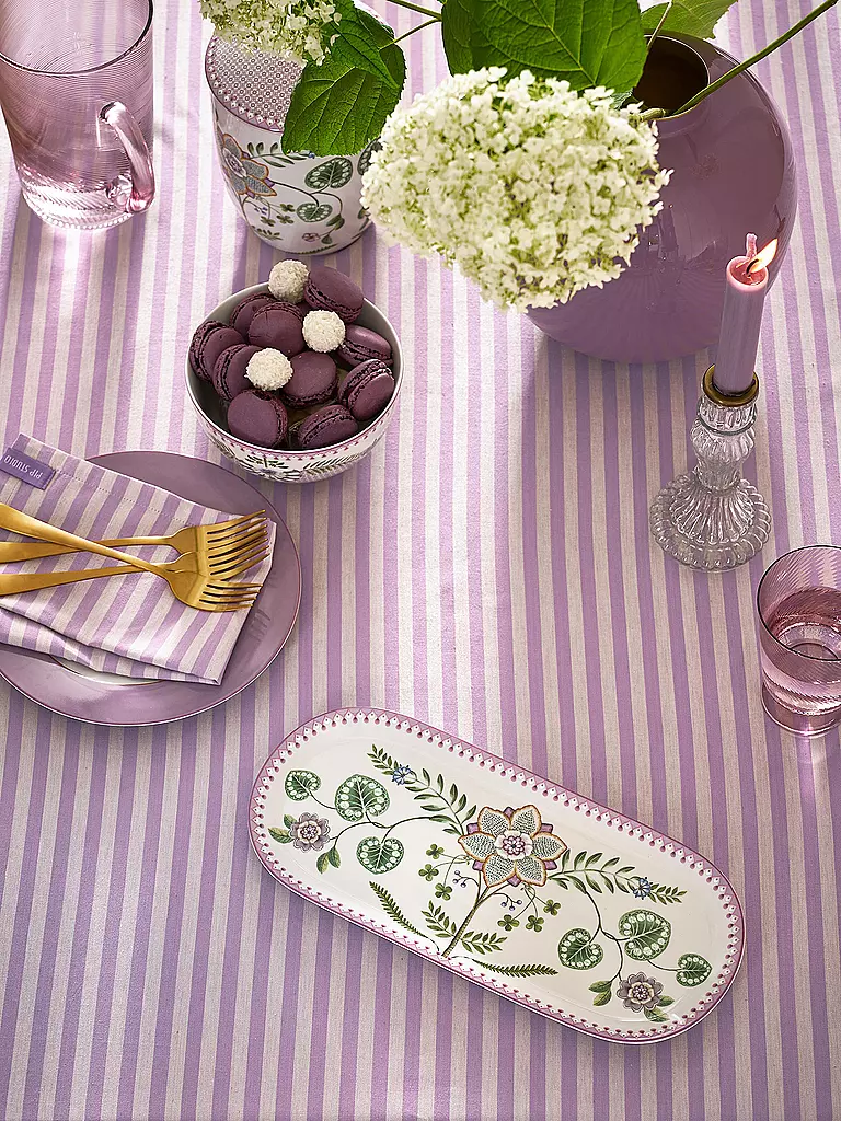 PIP STUDIO | Plat à gâteau LILY & LOTUS 33x15,5cm Blanc cassé | 
