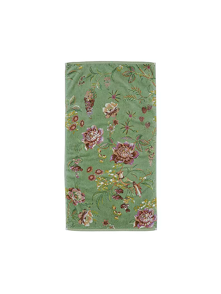 PIP STUDIO | Serviette 55x100cm SECRET GARDEN Green | grün