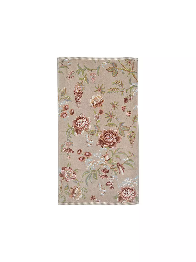 PIP STUDIO | Serviette 55x100cm SECRET GARDEN Kaki | Marron clair