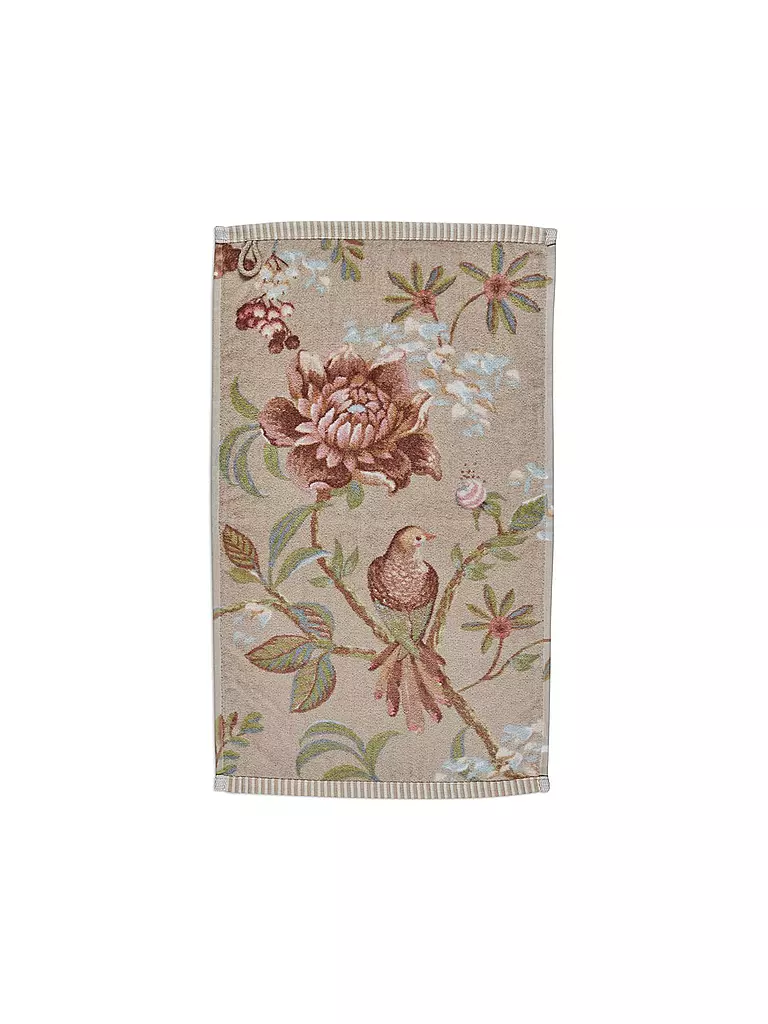 PIP STUDIO | Serviette d'invité 30x50cm SECRET GARDEN Khaki | Marron clair