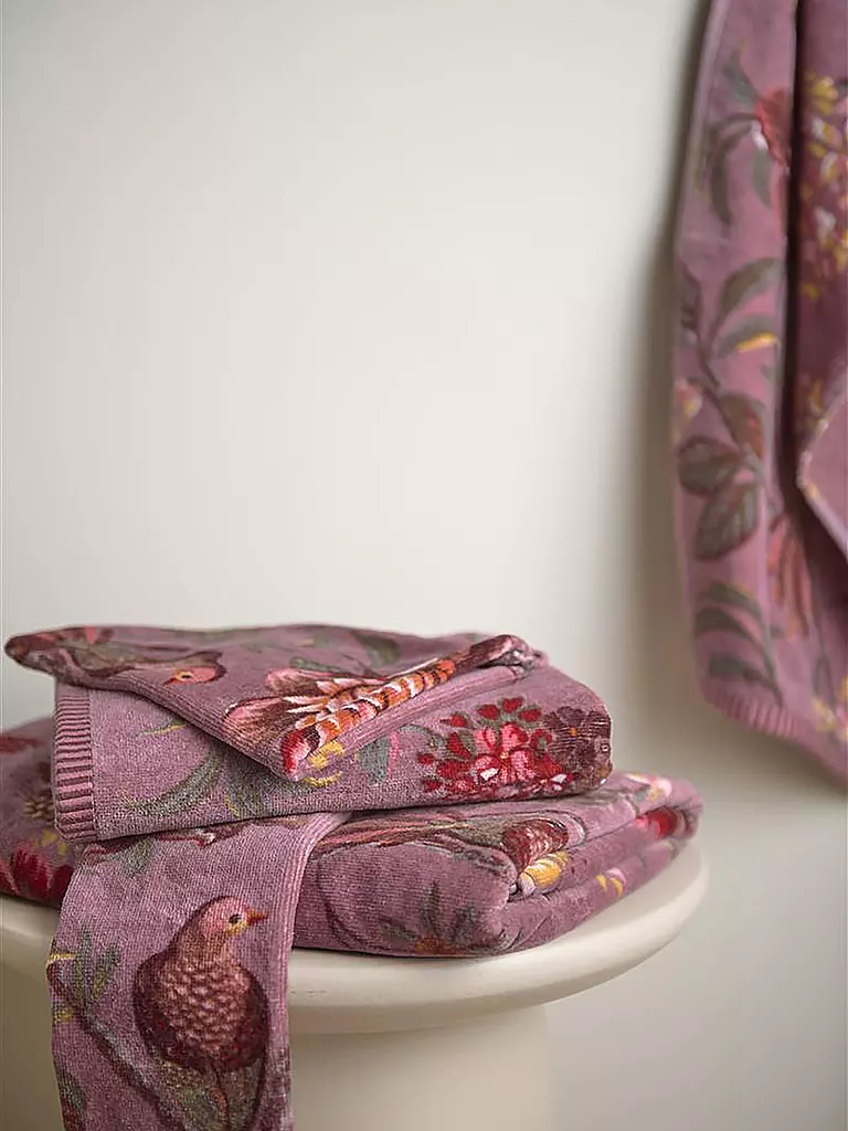 PIP STUDIO | Serviette d'invité 30x50cm SECRET GARDEN Mauve | Baie