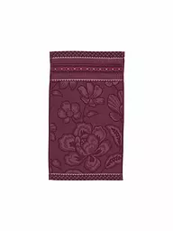 PIP STUDIO | Serviette d'invité JASMIN JACQUARD 30x50cm Rose foncé | Baie