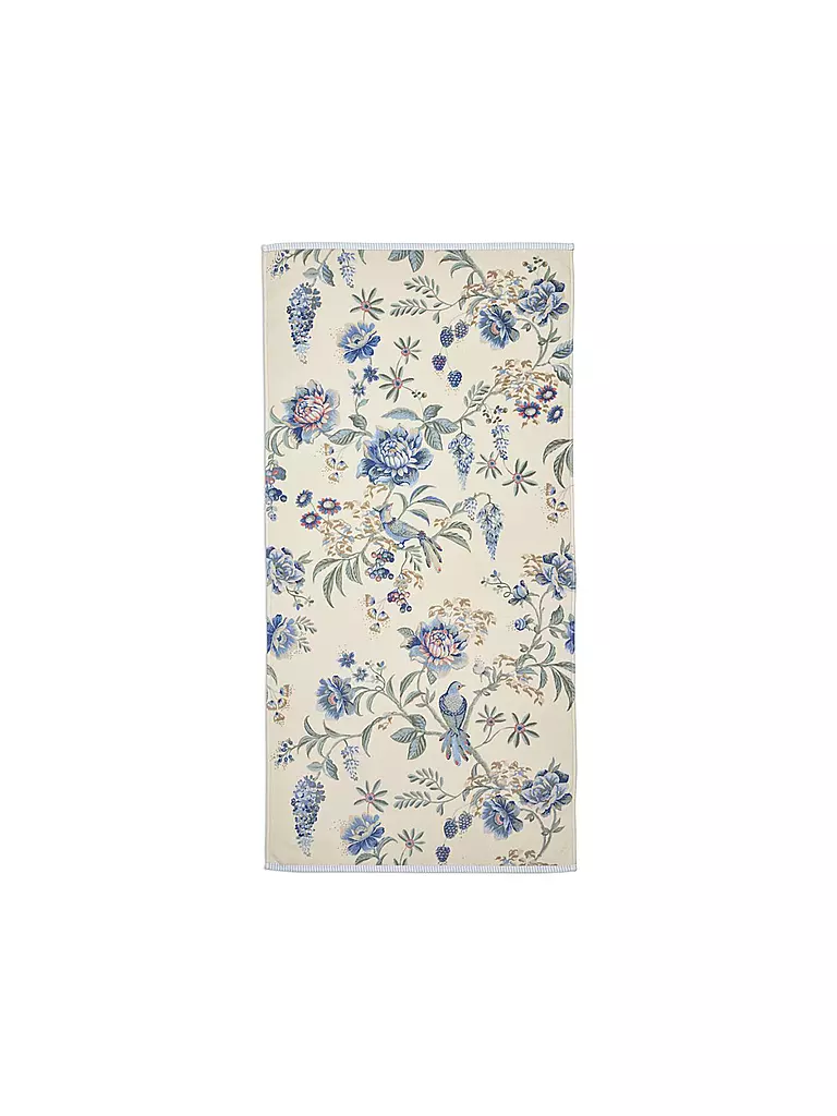 PIP STUDIO | Serviette de douche 70x140cm SECRET GARDEN Blanc-Bleu | weiss