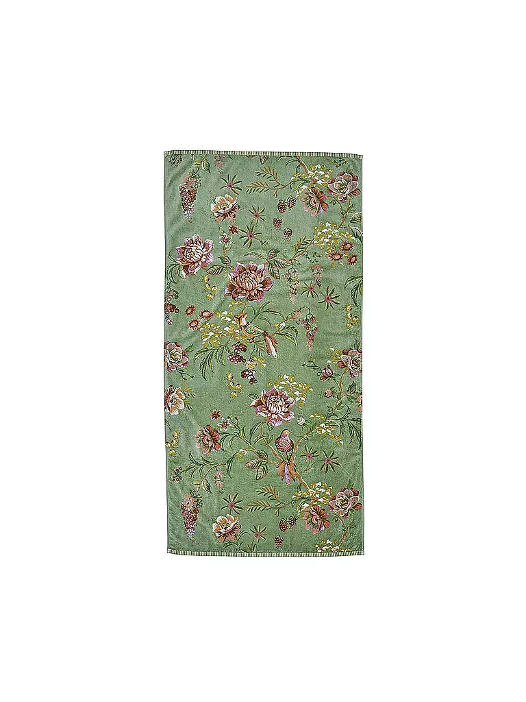 PIP STUDIO | Serviette de douche 70x140cm SECRET GARDEN Green | grün