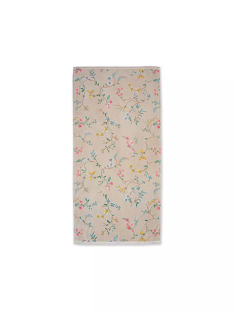 PIP STUDIO | Serviette de douche LES FLEURS 70x140cm Kaki | hellbraun
