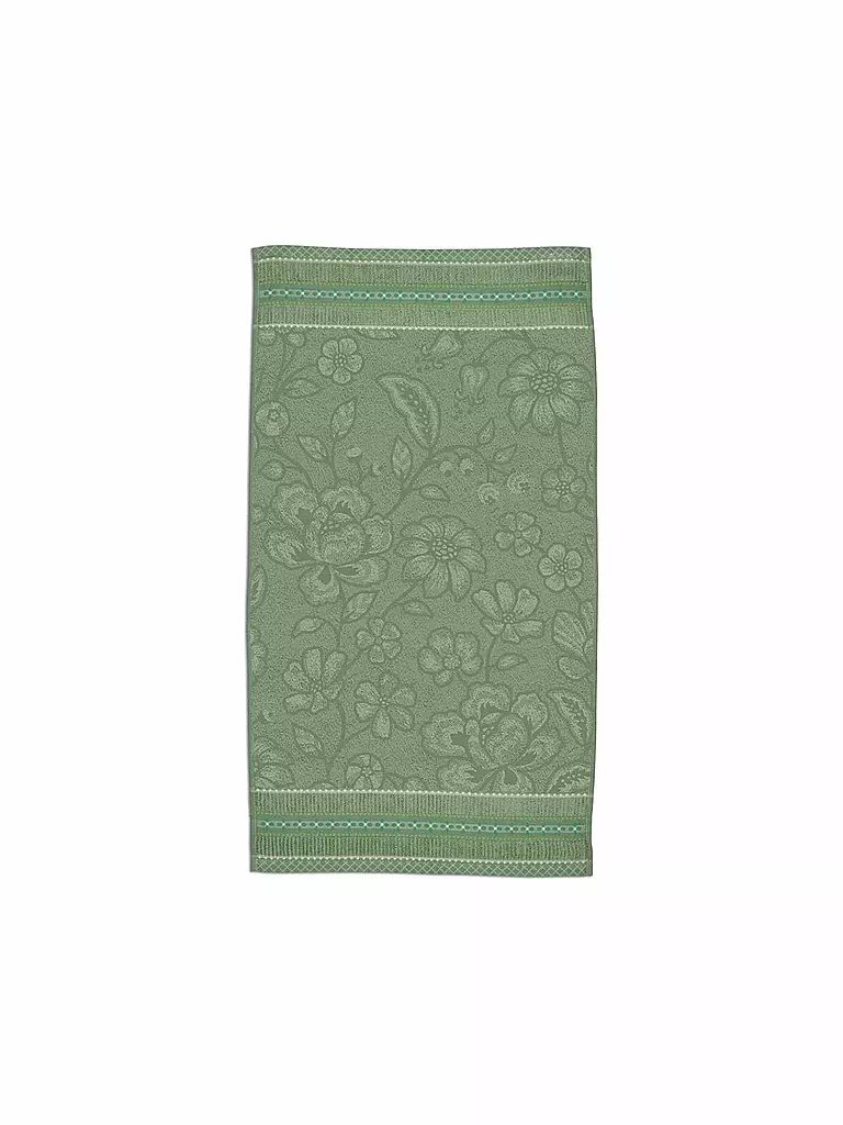 PIP STUDIO | Serviette JASMIN JACQUARD 55x100cm Vert | Vert