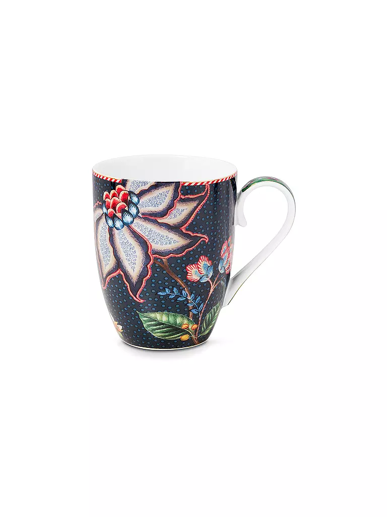 PIP STUDIO | Set de 2 tasses à anse BERRY BLUES 350ml Large Blue | dunkelblau