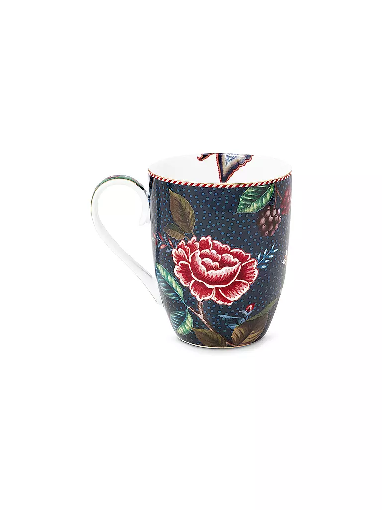 PIP STUDIO | Set de 2 tasses à anse BERRY BLUES 350ml Large Blue | dunkelblau