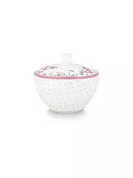 PIP STUDIO | Sucrier 300ml JOLIE DOTS Or/Rose | Blanc
