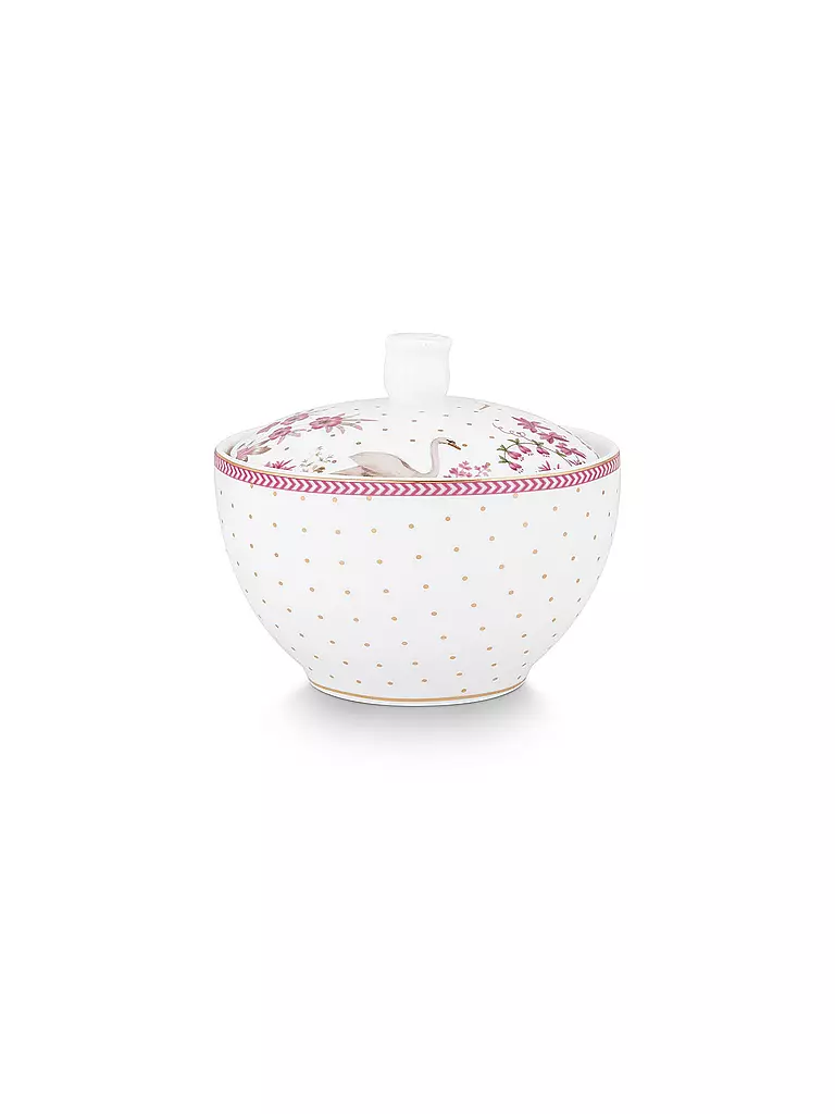 PIP STUDIO | Sucrier 300ml JOLIE DOTS Or/Rose | weiss