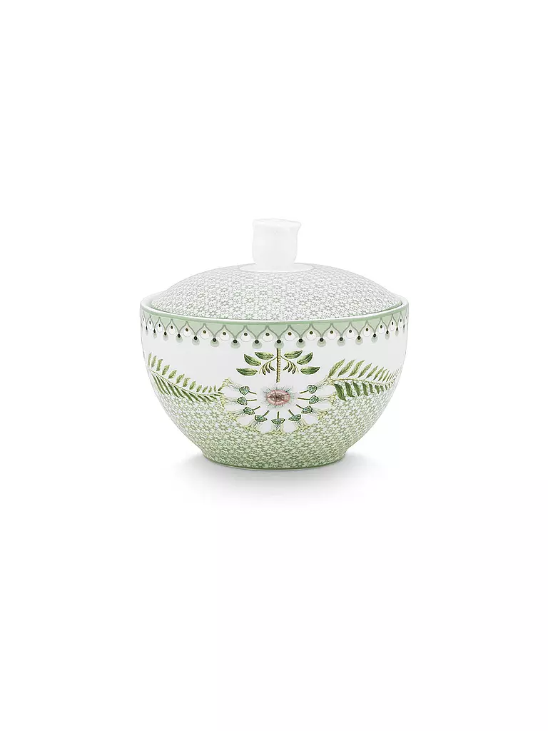PIP STUDIO | Sucrier 300ml LILY & LOTUS Tiles Light Gr. | Vert clair