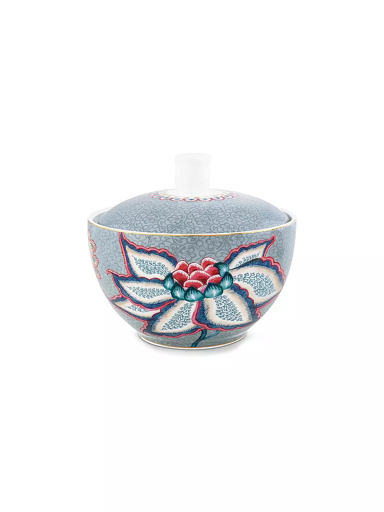 PIP STUDIO | Sucrier petit 300ml FLOWER FESTIVAL Bleu clair | hellblau