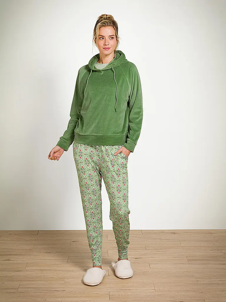 PIP STUDIO | Sweat-shirt de détente TAMARI VELVET | Vert