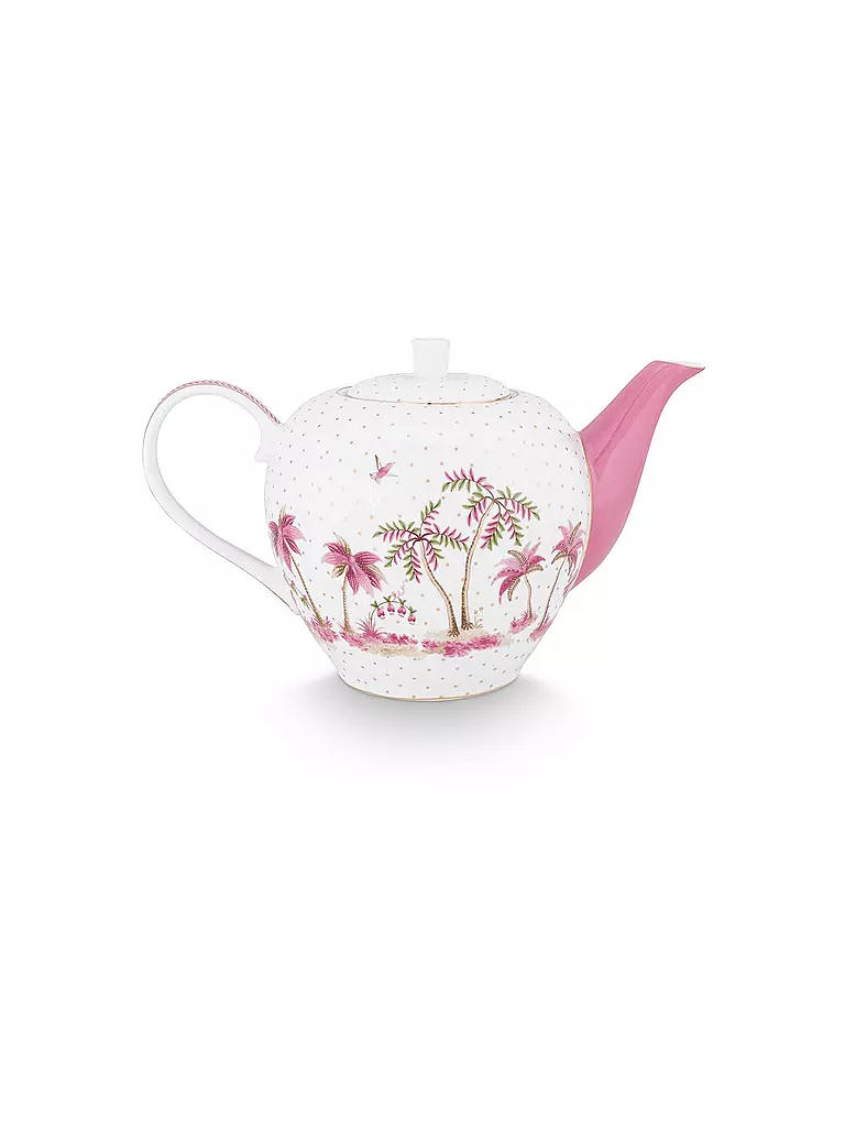 PIP STUDIO | Théière Large 1,6l JOLIE DOTS Or/Rose | 