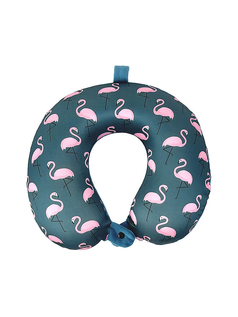 Nackenkissen FLAMINGOS pétrole
