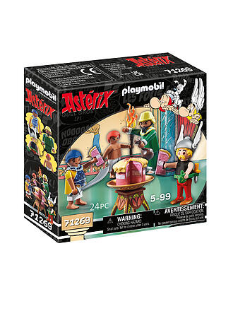 PLAYMOBIL | Astérix : La tarte empoisonnée de Pyradonis 71269