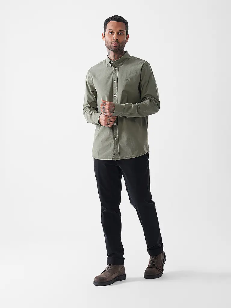 PME LEGEND | Chemise coupe régulière | olive