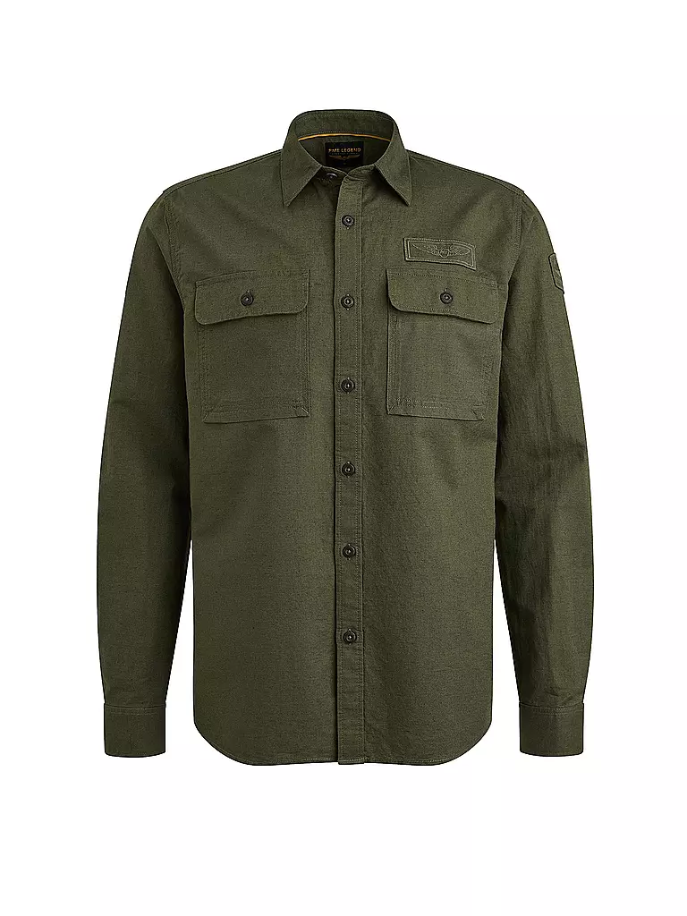 PME LEGEND | Chemise coupe regular | olive