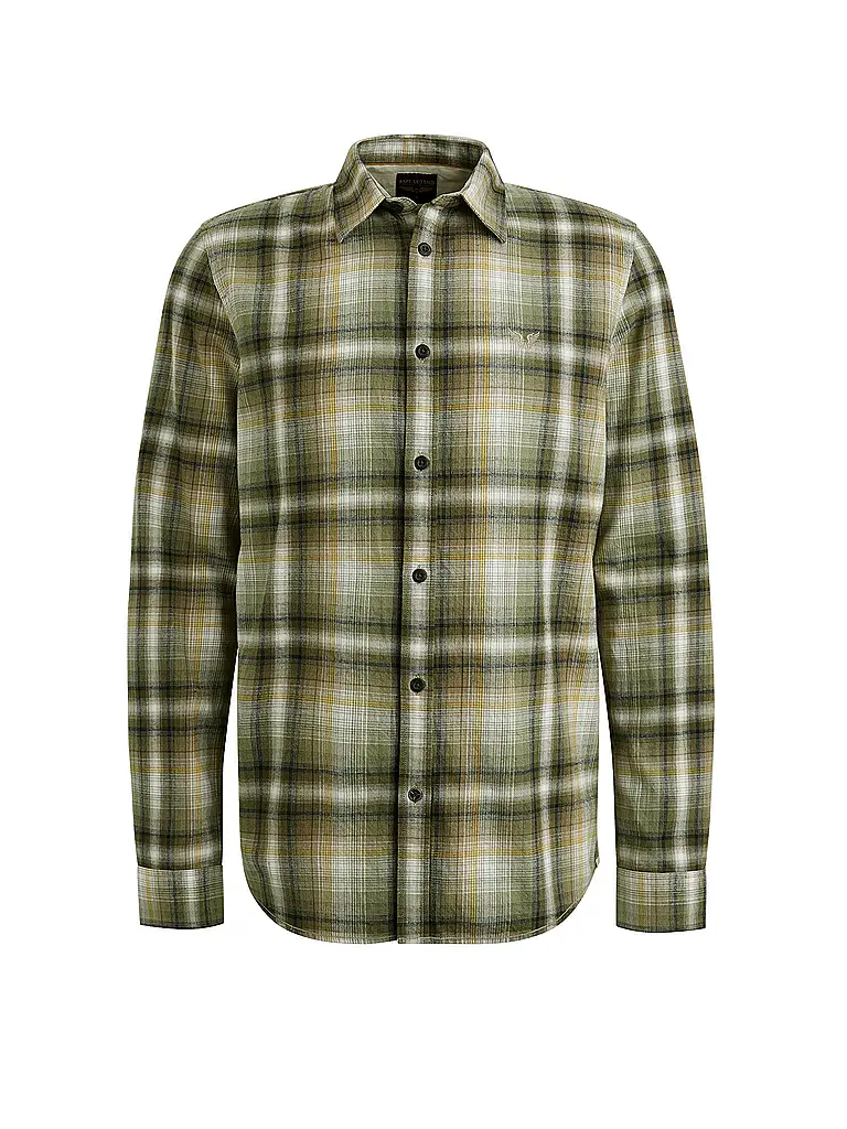 PME LEGEND | Chemise coupe regular | olive