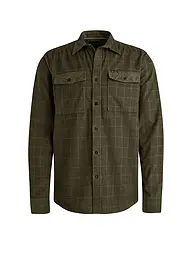 PME LEGEND | Chemise en velours côtelé coupe regular | Gris