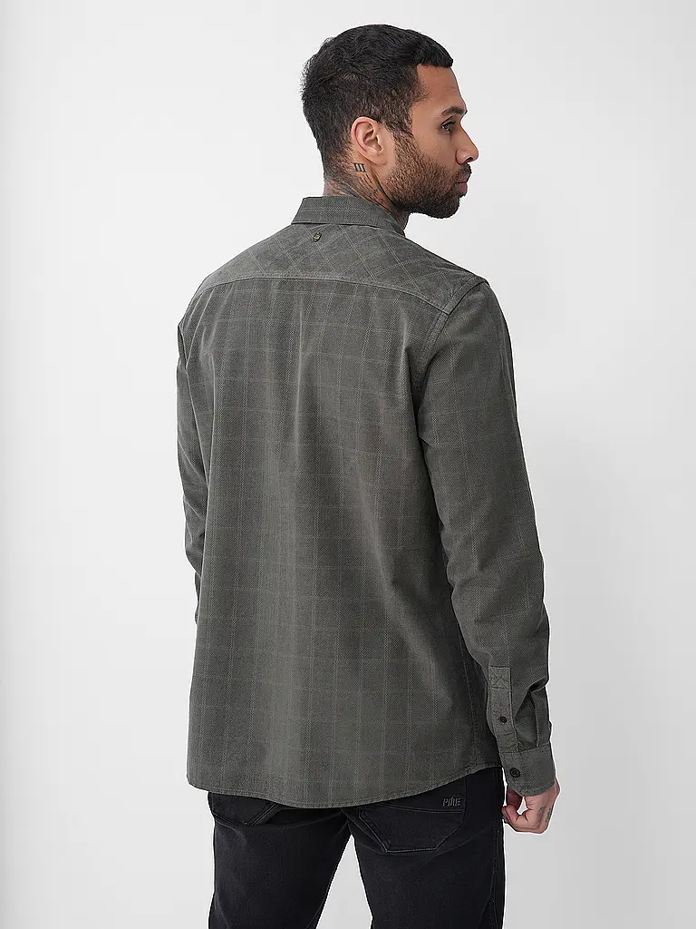 PME LEGEND | Chemise en velours côtelé coupe regular | 