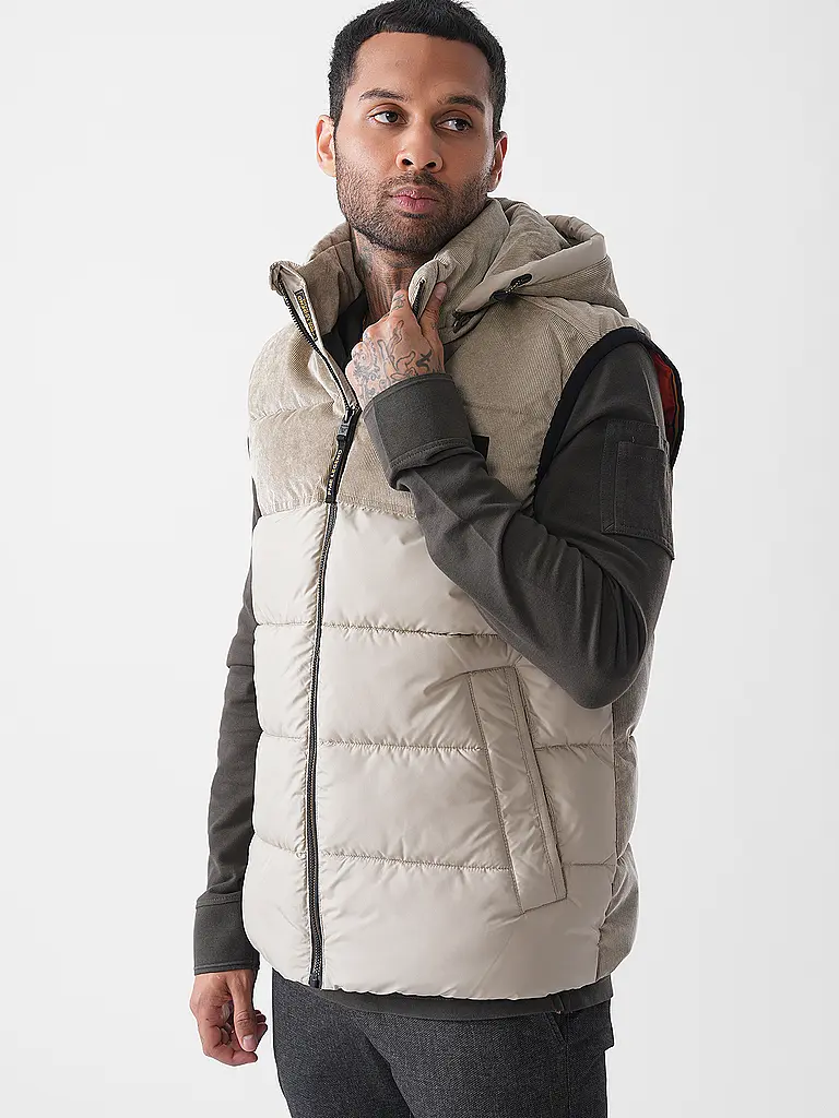 PME LEGEND | Gilet matelassé GOBBLER | braun
