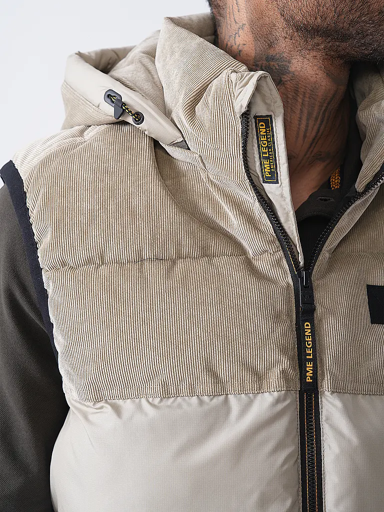 PME LEGEND | Gilet matelassé GOBBLER | braun